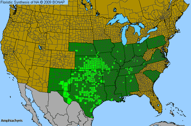 Allergies By County Map For Broomweed