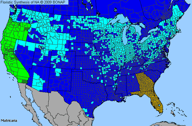 Allergies By County Map For Mayweed