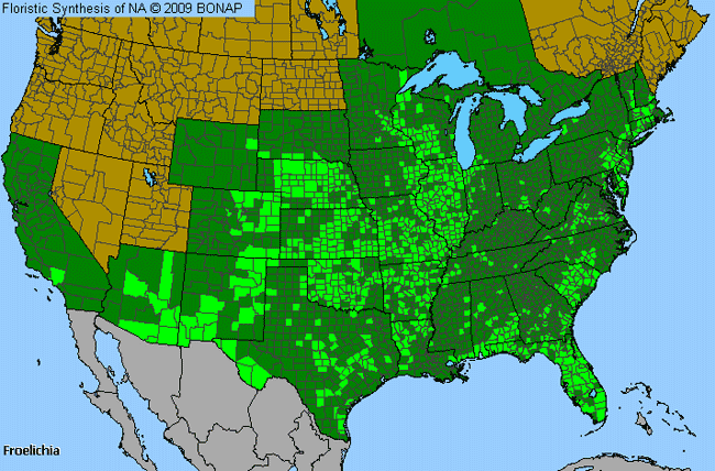 Allergies By County Map For Snake-Cotton