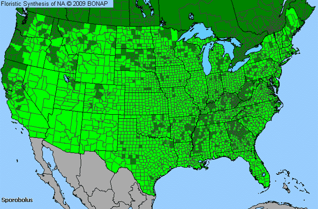 Allergies By County Map For Dropseed