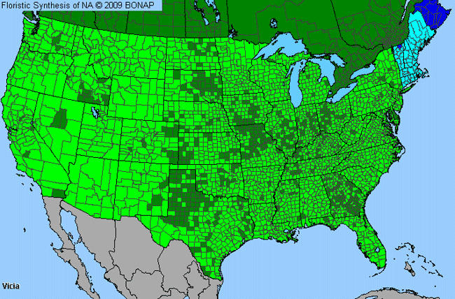 Allergies By County Map For Vetch