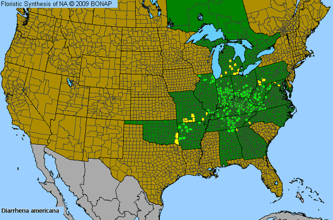 Allergies By County Map For American Beakgrain