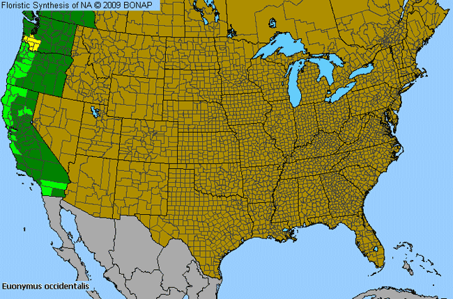 Allergies By County Map For Western Wahoo