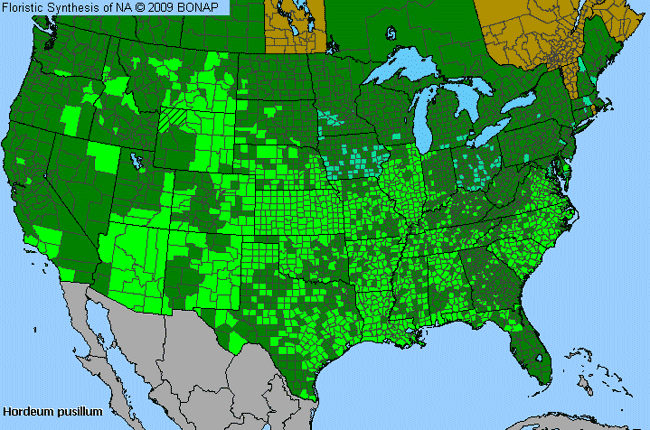 Allergies By County Map For Little Barley
