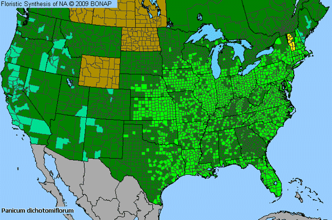 Allergies By County Map For Fall Panic Grass