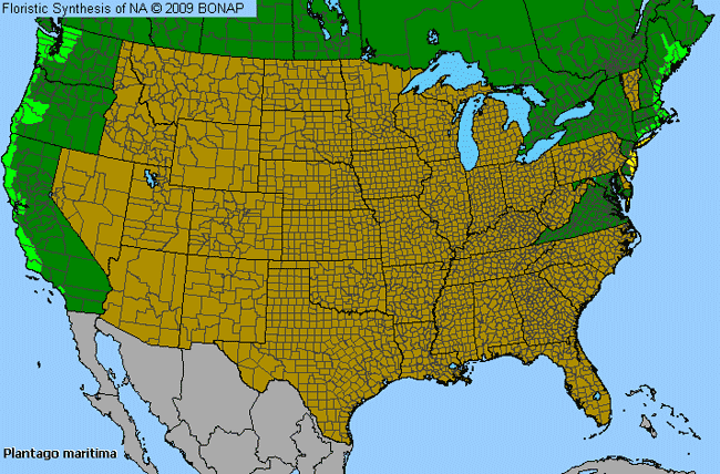 Allergies By County Map For Goosetongue