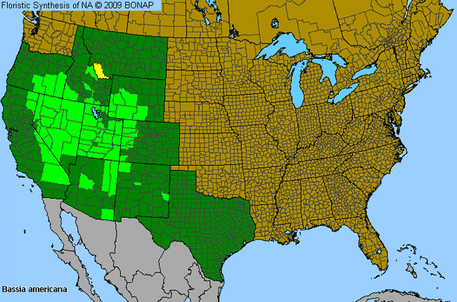 Allergies By County Map For Greenmolly